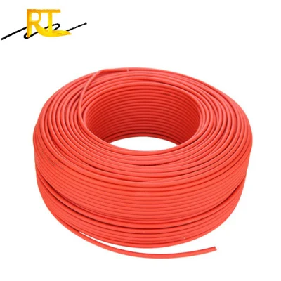 TUV UL approvazione Solar PV cavo fotovoltaico Rosso Nero Pannello a filo per sistema energetico PV1-F da 4 mm2 6 mm2 10 mm2 CC solare Cavo
