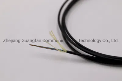 Cavo micro a fibra ottica monomodale HDPE tubo centrale sciolto aramide Filati
