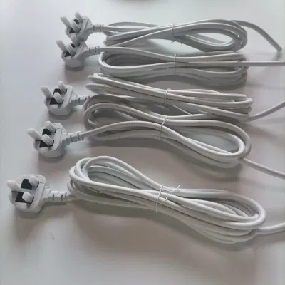 Cavo di prolunga con connettore terminale spelato cavo elettrico e spina elettrica Cavo di alimentazione UK