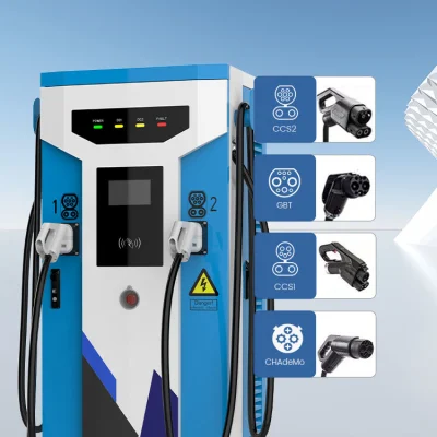 Xydf fabbrica 60 kw 120 kw caricabatteria EV ad alta efficienza doppie pistole Alimentatore per veicoli elettrici, stazione di ricarica per auto veloce CC