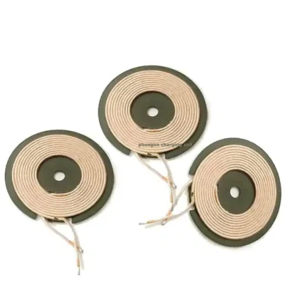 Bobina di carica wireless con filo a induzione Litz da 20 mm