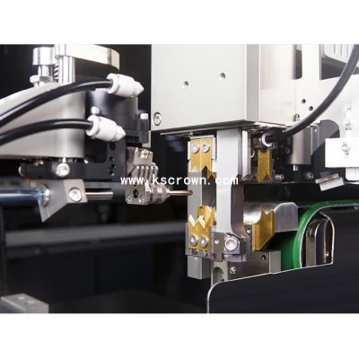 Crimpatura della striscia di isolamento con taglio del filo per macchina per cavi automatizzata Numero di stampa inserto guarnizione inserto tubo e termorestringente