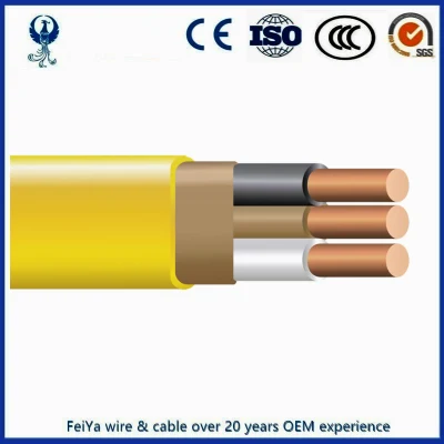 14/2 12/2 12-2 14-2 filo elettrico di copiatura Nmd90 W/G e. Cavo 25FT 25FT 50FT 100FT 250FT 100′ 250′ rotolo con Massa