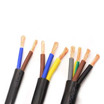 Prezzo competitivo cavo di controllo in PVC H05VV-F per strumentazione elettrica Cavi elettrici da 2,5 mm con conduttori quadrati personalizzati