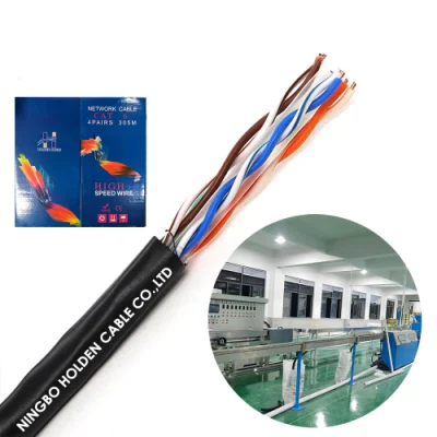 Cavo di rete Cat 6 7 in rame puro da 305 m 22 AWG 23 AWG