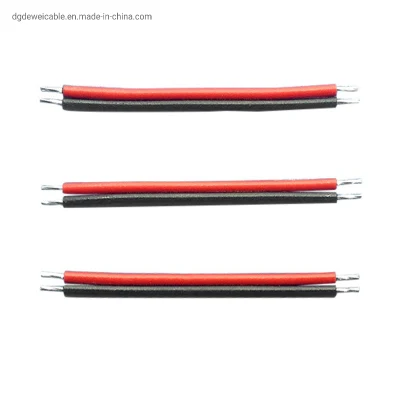 Filo elettrico in silicone nudo filo di rame doppio filo parallelo Dw23