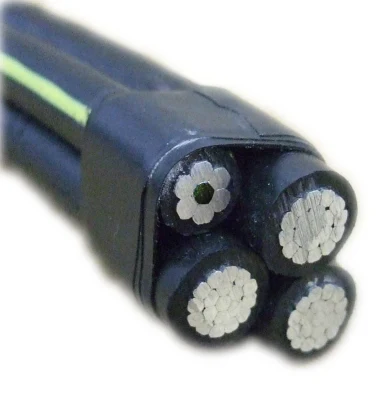 Conduttori di caduta di servizio ABC Almond in alluminio con rivestimento a conduttore singolo Listino prezzi bundle cavi aerei AB
