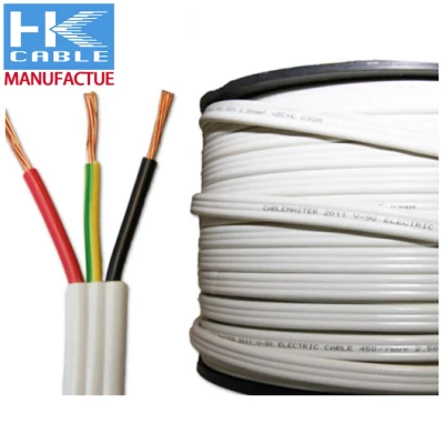 Cavo PV in rame stagnato UL-Nispt-1 di alta qualità 18 AWG 20 AWG Cavo per sistema di allarme antincendio con registrazione UL, Fplr 2c 3c, solido Cavo elettrico non schermato con conduttore in rame