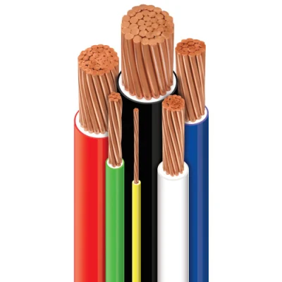 Resistenza al fuoco Losh buona qualità Power Cabble isolamento in PVC 4mm Cavo e filo elettrico da 6 mm