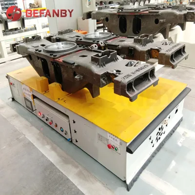 Autopropulsione elettrica motore azionato da 200-500 tonnellate Transporter cantiere senza pista Carrello