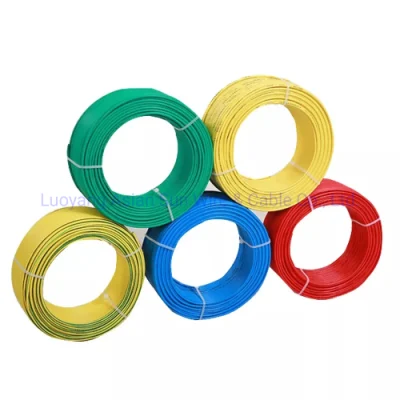 2022 fornitura di fabbrica in Cina BV 1.5 2.5 4 6 mm Cavi elettrici usati per l&prime;uso con nucleo in rame isolato in PVC