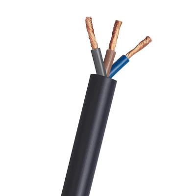 Cavo H03VVH2-F 3 conduttori 1,5 mm rivestimento in PVC flessibile Cavo di alimentazione a filo elettrico