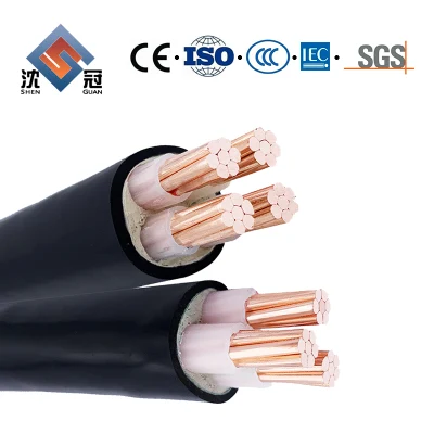 Cavo isolato in PVC/XLPE Shenguan cavo elettrico per edifici a controllo flessibile basso Cavo di alimentazione tensione cavo sotterraneo