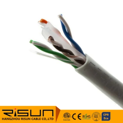 Migliore qualità Prezzo competitivo 305m 8 core 4 coppie CAT6 Cat 6 Prezzo cavo di rete per esterni