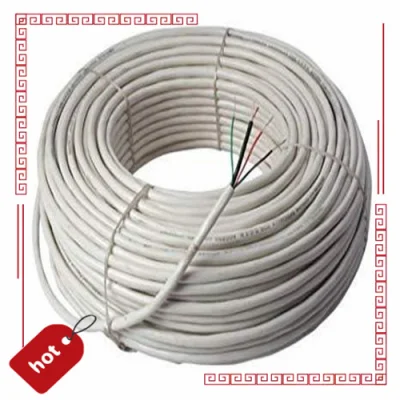 Cavi elettrici in rame piatto decorati per uso domestico isolati in PVC Cavo