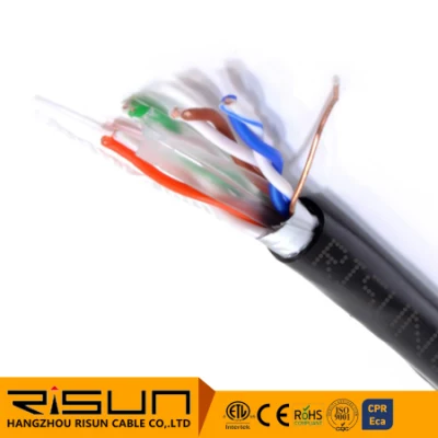 Migliore qualità Prezzo competitivo 305m 8 core 4 coppie CAT6 Cat 6 Prezzo cavo di rete per esterni