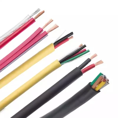 Audio OFC Speak Wire pure Copper Stereo Audio 2 Core Cavo dell&prime;altoparlante