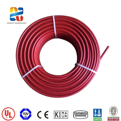 Cavo elettrico solare TUV con rivestimento isolante in rame stagnato XLPE Cavo solare da 4 mm cavi PV CC 6 mm2