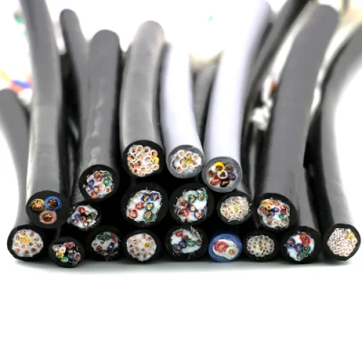 Trvv Soft flessibile 0,3mm-6mm 2-24 conduttore PVC cavo di traino resistenza Cavo catena