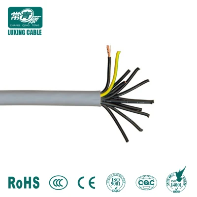 Cavo di controllo in PVC flessibile da 1 mm2, 2,5 mm2, 4 mm2, 16 conduttori