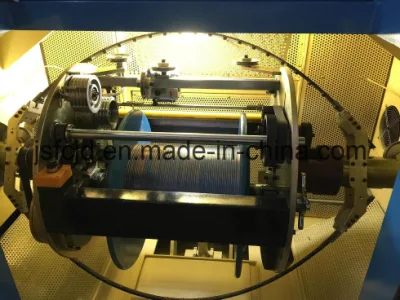Cavo elettrico filo di rame 0.05-0,64 mm avvolgimento torcente a doppio twister Macchina per la produzione di fili cordanti