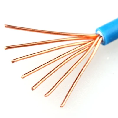 Cavo elettrico flessibile con conduttore in rame puro o singolo da 450 V Fili