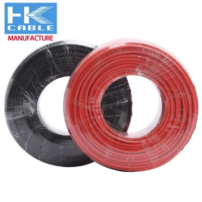 Impianto di alimentazione diretta da 1.5mm 2.5mm 6mm 16mm Cablaggio cavo solare in rame filo elettrico da costruzione