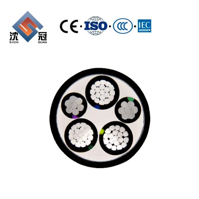 Shenguan Tddl 0.6/1kv 4 X 300 mm Cu XLPE isolato sta Guaina in PVC cavi di alimentazione LV cavo elettrico