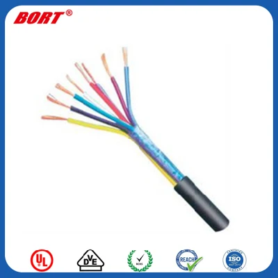 Conduttore in rame nudo per cavo elettrico schermato multi-core UL20379 28 AWG Cavo per computer 3c 4c 5c 30AWG