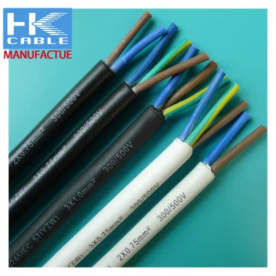 Cavo elettrico H05VV-F/H05vvh2-F 3 conduttori rame flessibile da 1.5 mm Cavo RVV H05VV-F a 3 conduttori