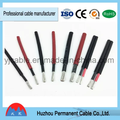 Guaina isolante in rame stagnato Xlpo cavo elettrico solare TUV Cavo solare da 4 mm cavi PV CC 6 mm2