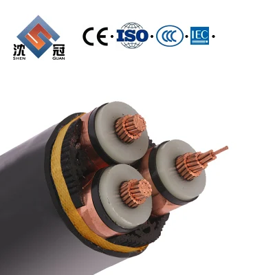  Cavo Shenguan Mc 12/2 12/3 12/4 AWG UL rivestito in metallo Cavo di alimentazione elettrico in rame Armor cavo Mc 5 core basso Cavo di alimentazione mV XLPE da 11 kv 3c senza fumo
