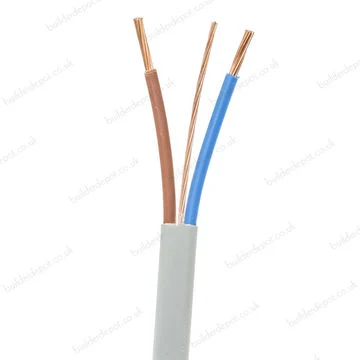 Isolamento in PVC a 2 conduttori da 1,5 mm, 2,5 mm, flessibile Cavo NYM-J/NYM-O.