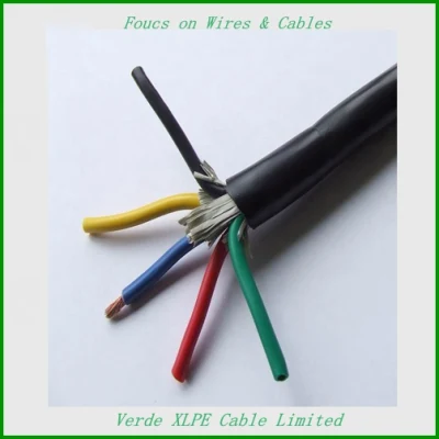 Cavo per altoparlanti per cavo con isolamento in PVC da 2,5 mm a 4 conduttori