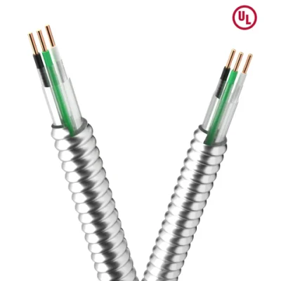 Cavo MC con registrazione cUL 1569 cavo rivestito in metallo da 600 volt Cavo conduttore in rame alluminio armatura/THHN/Thwn-2 filo elettrico