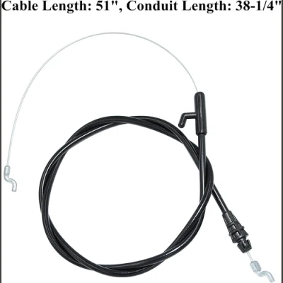 Cavo di controllo push-pull flessibile di ricambio da 51 pollici 946-04661A 746-04661A 946-04661