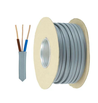 Cavo piatto doppio BS6004 con cavo elettrico di terra 6242y 2,5 mm