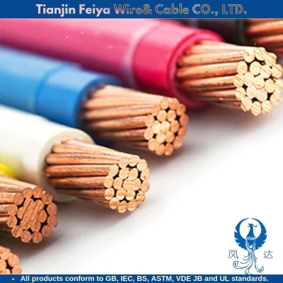 Cavo resistente al fuoco, cavo singolo da 2,5 mm, PVC, rame, cavo singolo Cablaggio filo elettrico filo da costruzione cavo ignifugo