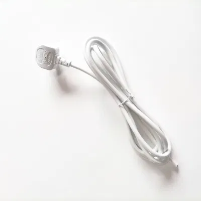 Cavo di prolunga per connettore terminale elettrico con estremità libera spellata e. Cavo di alimentazione per spina elettrica UK
