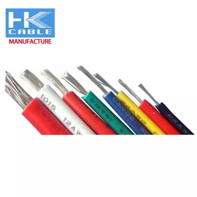 Standard americano UL1569 300 V, gancio in rame stagnato bianco nero Rosso giallo Blu Viola Grigio arancione colori UL1569 16AWG stagnato Cavo elettrico in rame in PVC