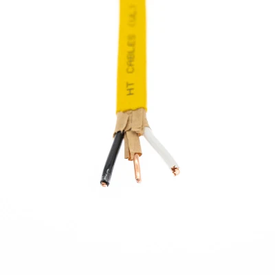 PVC solido 14/2 10/2 14/3 12/3 10/3 8/3 6/3 12/2 Filo NMB WG 100 giallo DA 100 PIEDI