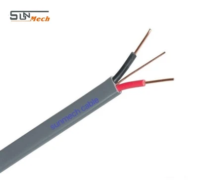 Filo elettrico in rame 2X2,5 mm 2X1,5 mm con terra BS6004 Twin Flat Cavo