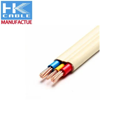 Cavo TPS a 3 conduttori da 1,5 mm, 2,5 mm, 6 mm, isolato in PVC Cavo elettrico a cavo piatto TPS Twin &amp; Earth