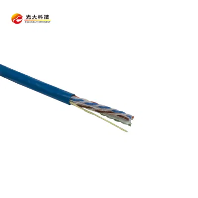 LAN Cat 6 in rame puro con rotolo da 3.5m e certificazione ETL 23AWG Cavo di rete CAT6 UTP a prezzo economico