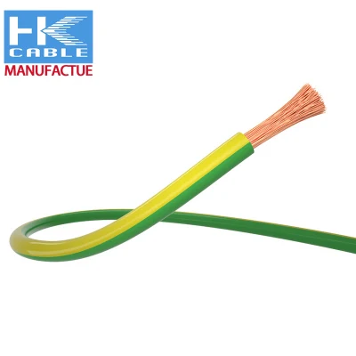 Cavo flessibile a conduttore singolo cavo flessibile in rame con cablaggio interno da 0.75 mm2, 0.5 mm2, resistenza al calore di 90 gradi Cablaggio interno 300/500V H05V2-K.
