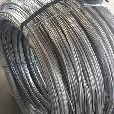 Filo in acciaio galvanizzato Electro Gi con rivestimento a caldo MS con AISI 1008 1006 0,3mm 2mm 4mm 6.5mm ASTM 6 8 9 10 12 14 18 20 indicatore in filo metallico barrato elettrico Cavo per staffa