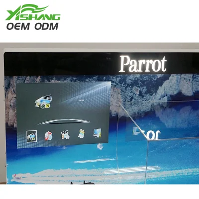 Rack per display metallico per telecamera elettronica personalizzata