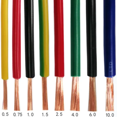 Cavo isolato in PVC H07V-K 10 mm Prezzo cavo per costruzione