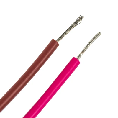 Filo elettrico a unipolare con isolamento in PVC con conduttore in rame solido UL1007 per il cablaggio di apparecchiature elettriche.