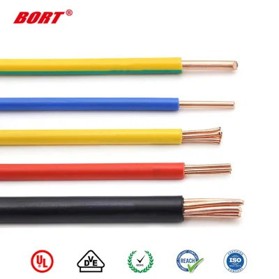 Filo elettrico UL cavo isolato in PVC filo di collegamento UL1007